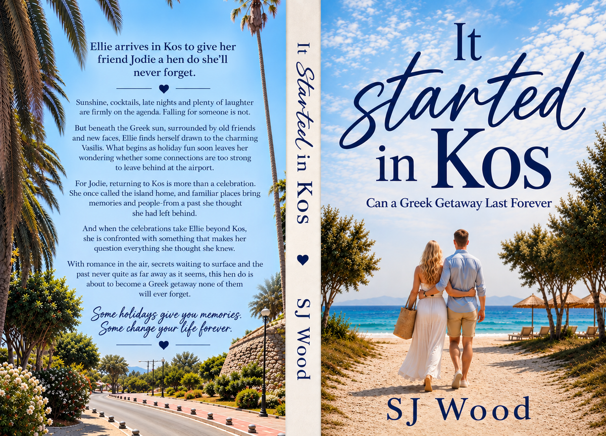 It Started in Kos by SJ Wood - Signed Copy